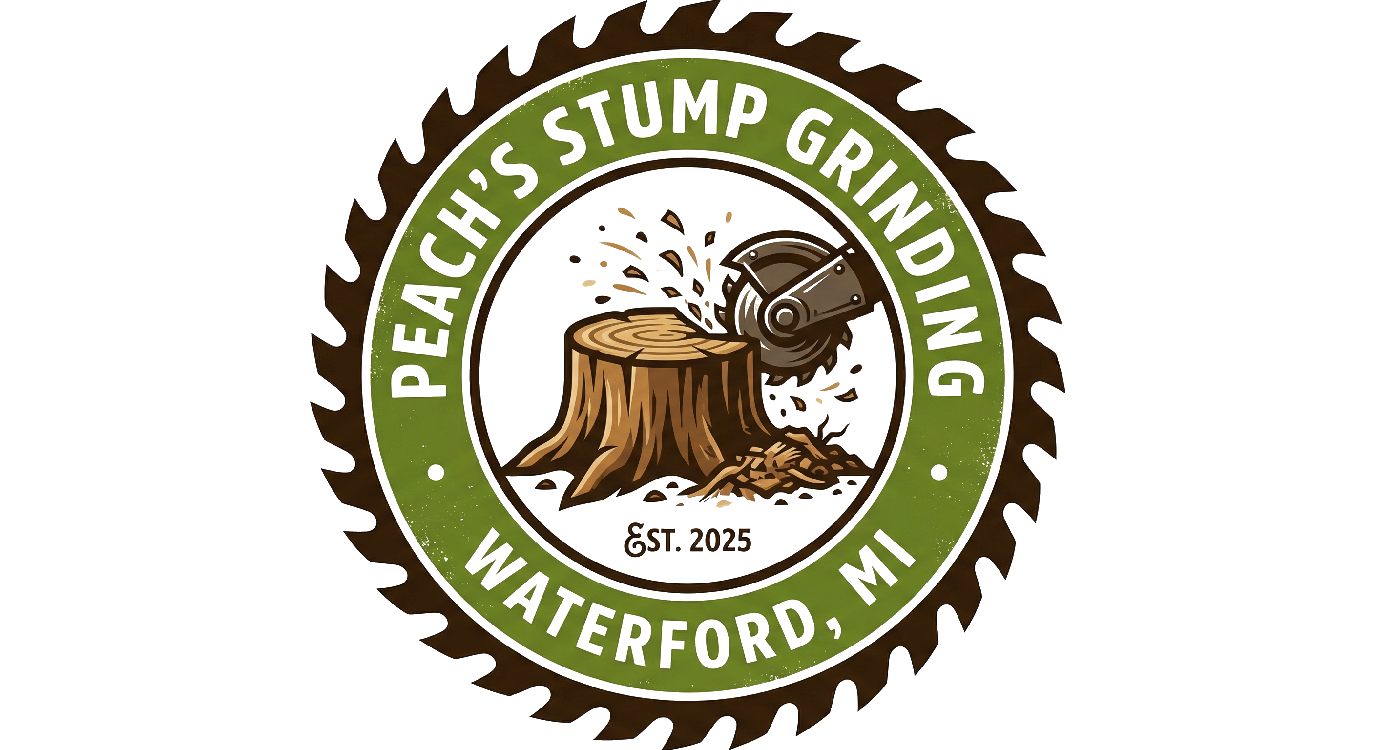 Peach's Stump Grinding logo